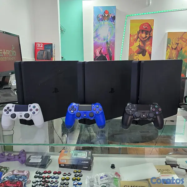 consolas y videojuegos - Oferta Playstation 4 slim usado 2
