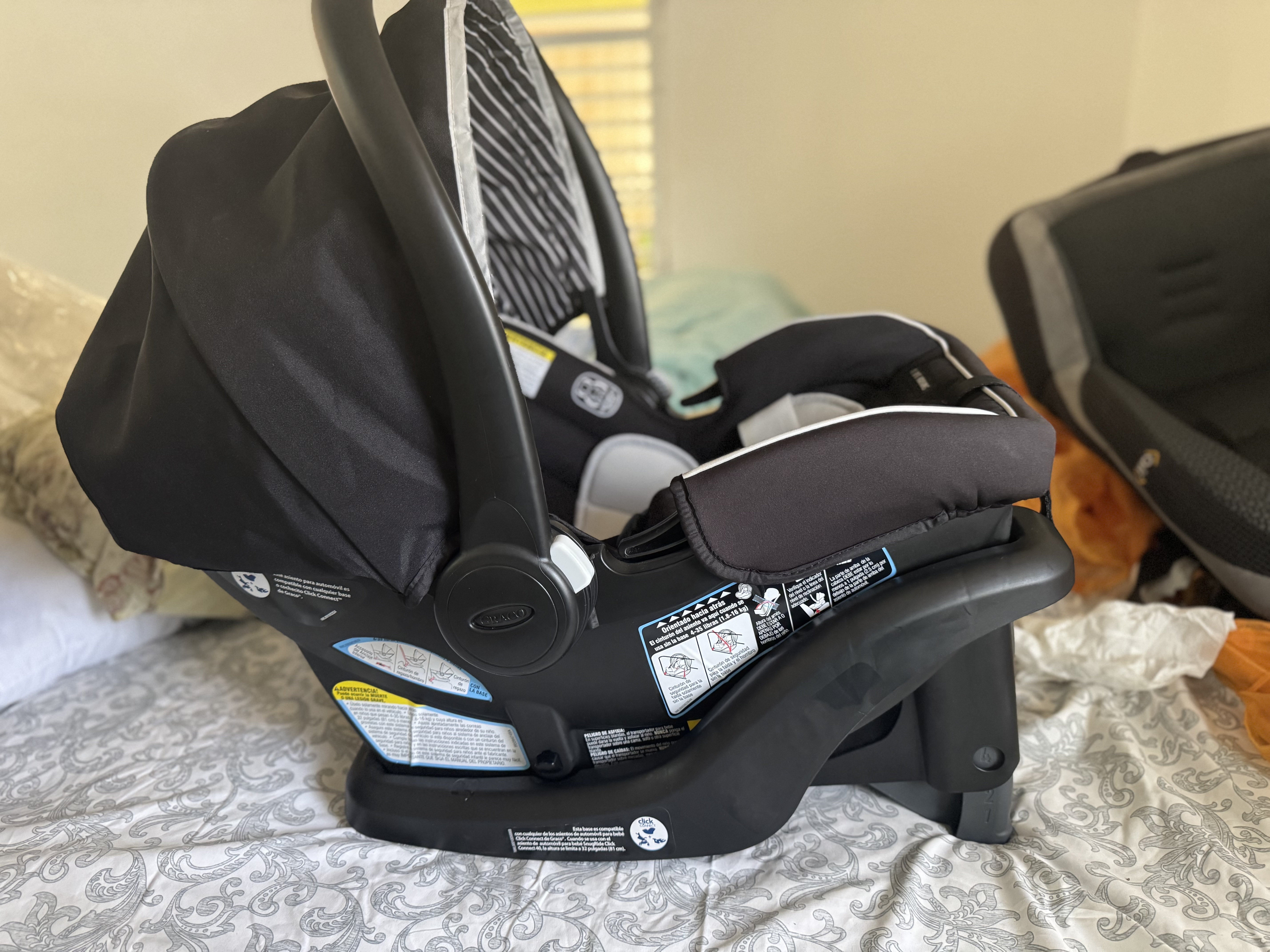 coches y sillas - Cart Seat como nuevo lo vendo con espejo retrovisor para carro 4