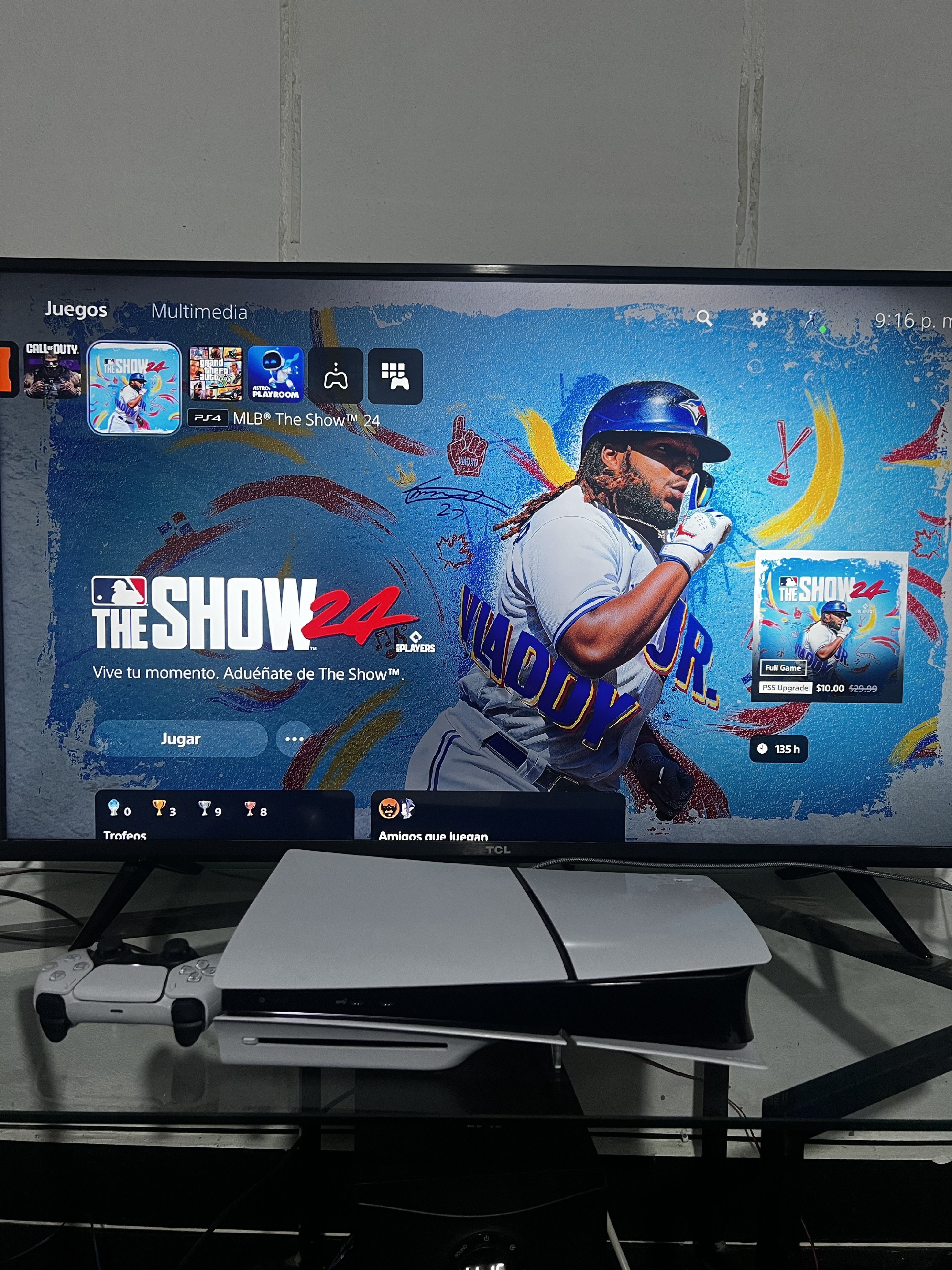 consolas y videojuegos - PS5 slim versión disco con 6 juegos digitales y garantía en oferta 5