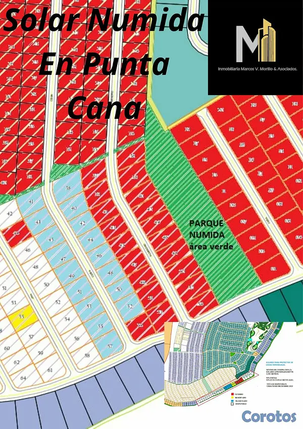 solares y terrenos - Vendo  lotes de terrenos en  Bávaro Punta Cana 4