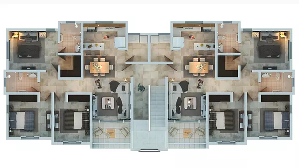 apartamentos - Apartamento de Venta En Santiago De Los Caballeros 8