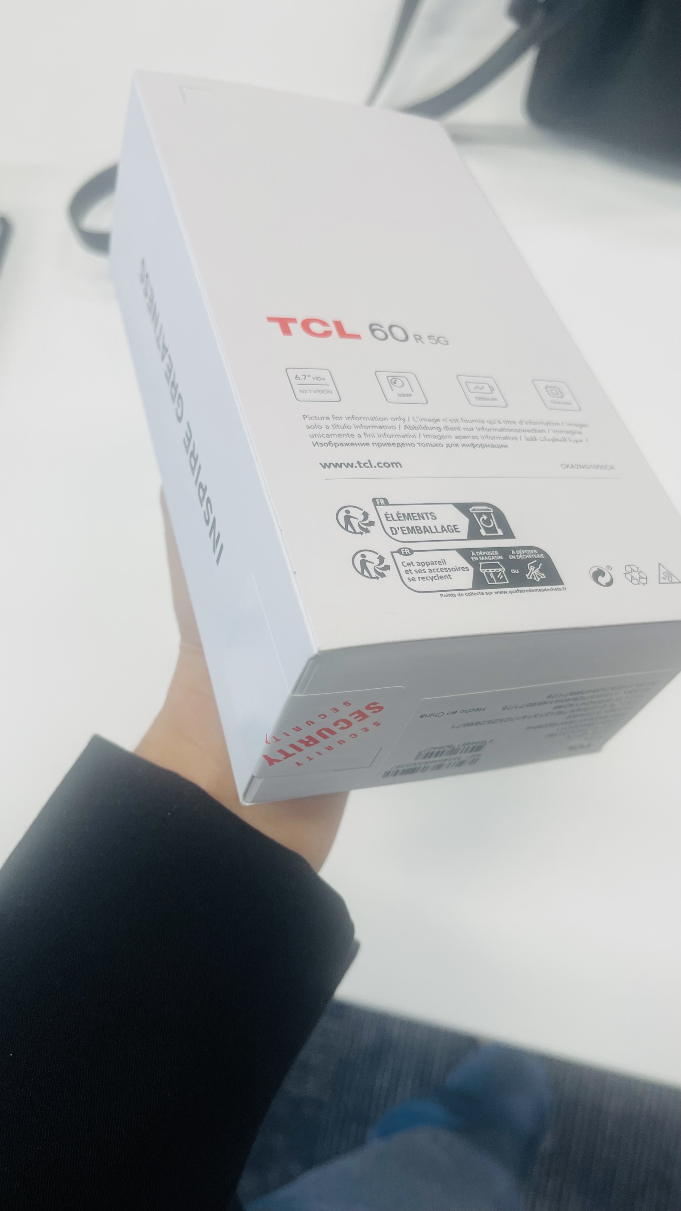 celulares y tabletas - Vendo TCL 60R 5G Nuevo sellado  2