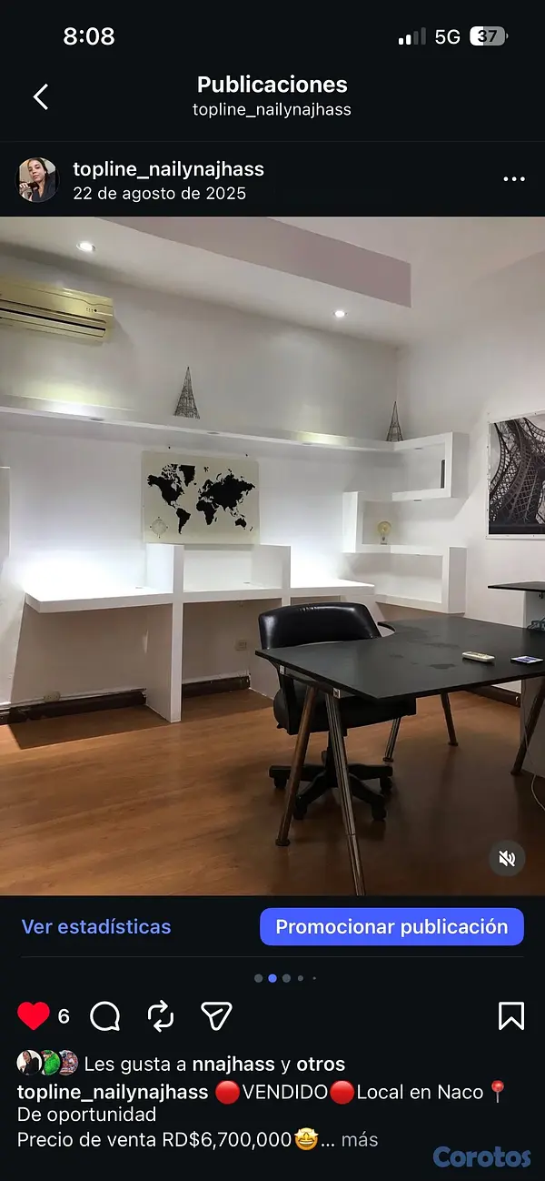 oficinas y locales comerciales - Oportunidad Local para Oficina 📌Corazón de Naco   2