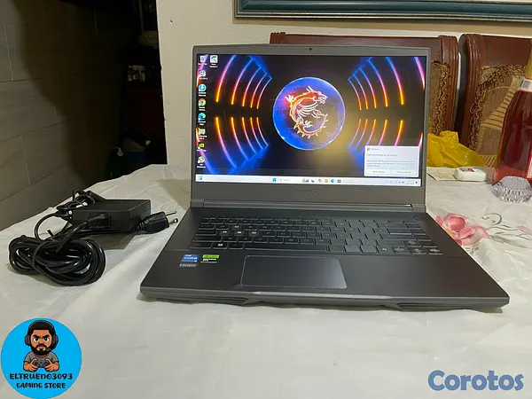 computadoras y laptops - Laptop gaming MSI Thin 15 I5 13TH, RTX 4050, SSD 5 11