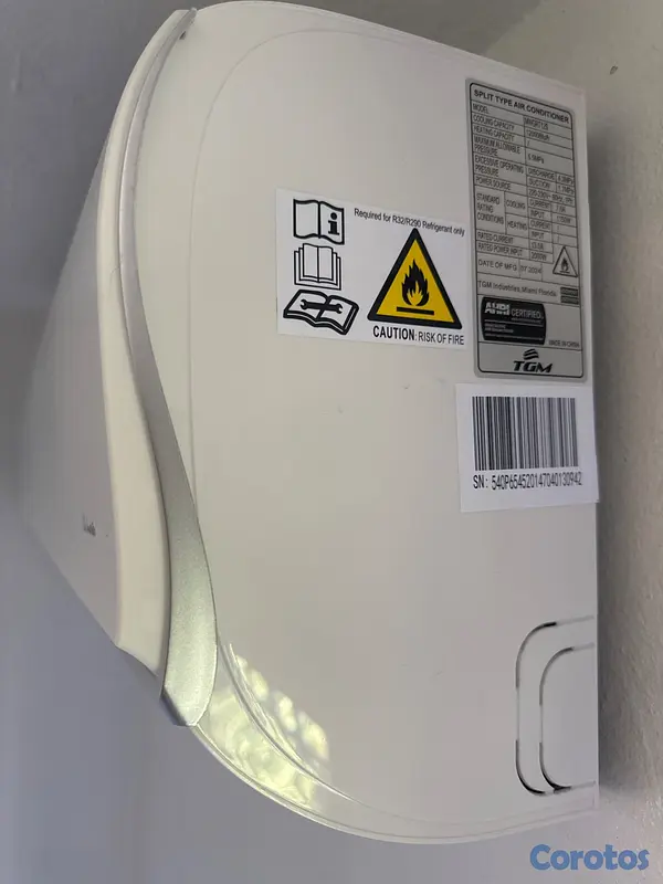 aires acondicionados y abanicos - A/AC DE PARED 18k BTU 220V/1 Inverter 2