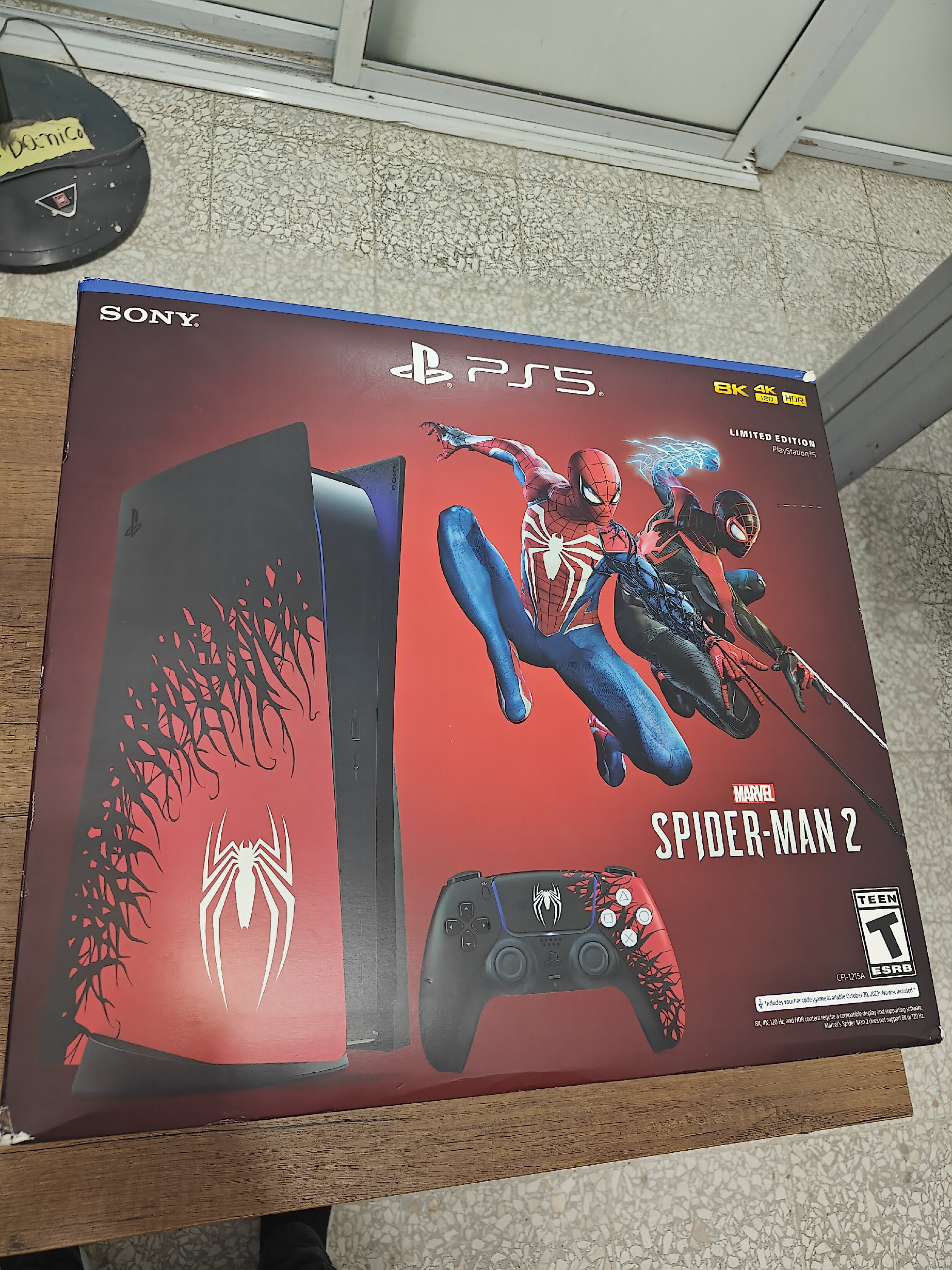 consolas y videojuegos - ps5 fat edición limitada de Spiderman totalmente sellado 0kms.