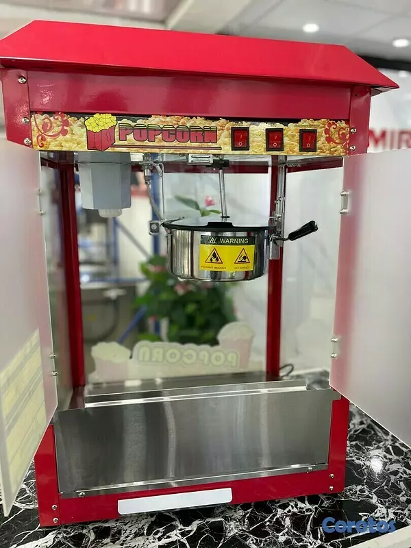 equipos profesionales - Maquina automatica de palomitas de maiz horno de palomitas generador de popcorn 3