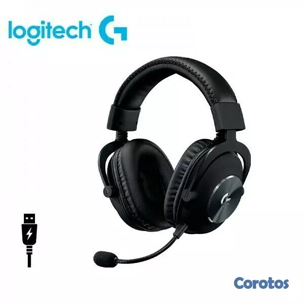 computadoras y laptops - AUDIFONO CON MICROFONO LOGITECH PRO X GAMING, VIRTUAL 7.1-CHANNEL SURROUND SOUND 2