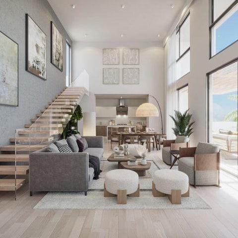 apartamentos - Proyecto en venta Punta Cana #24-802 dos dormitorios, piscina, línea blanca, asc