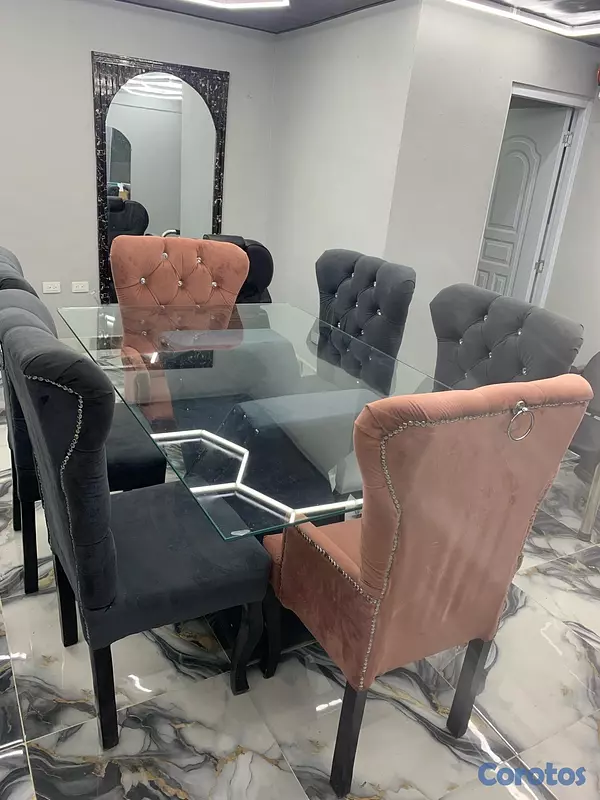 muebles y colchones - mesa de comedor  3