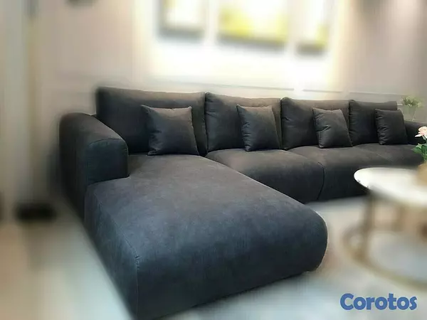 muebles y colchones - Muebles (sofá europeo estilo mediterraneo) 4