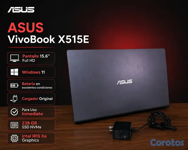 computadoras y laptops - Laptop VivoBook X515E Negociable 4