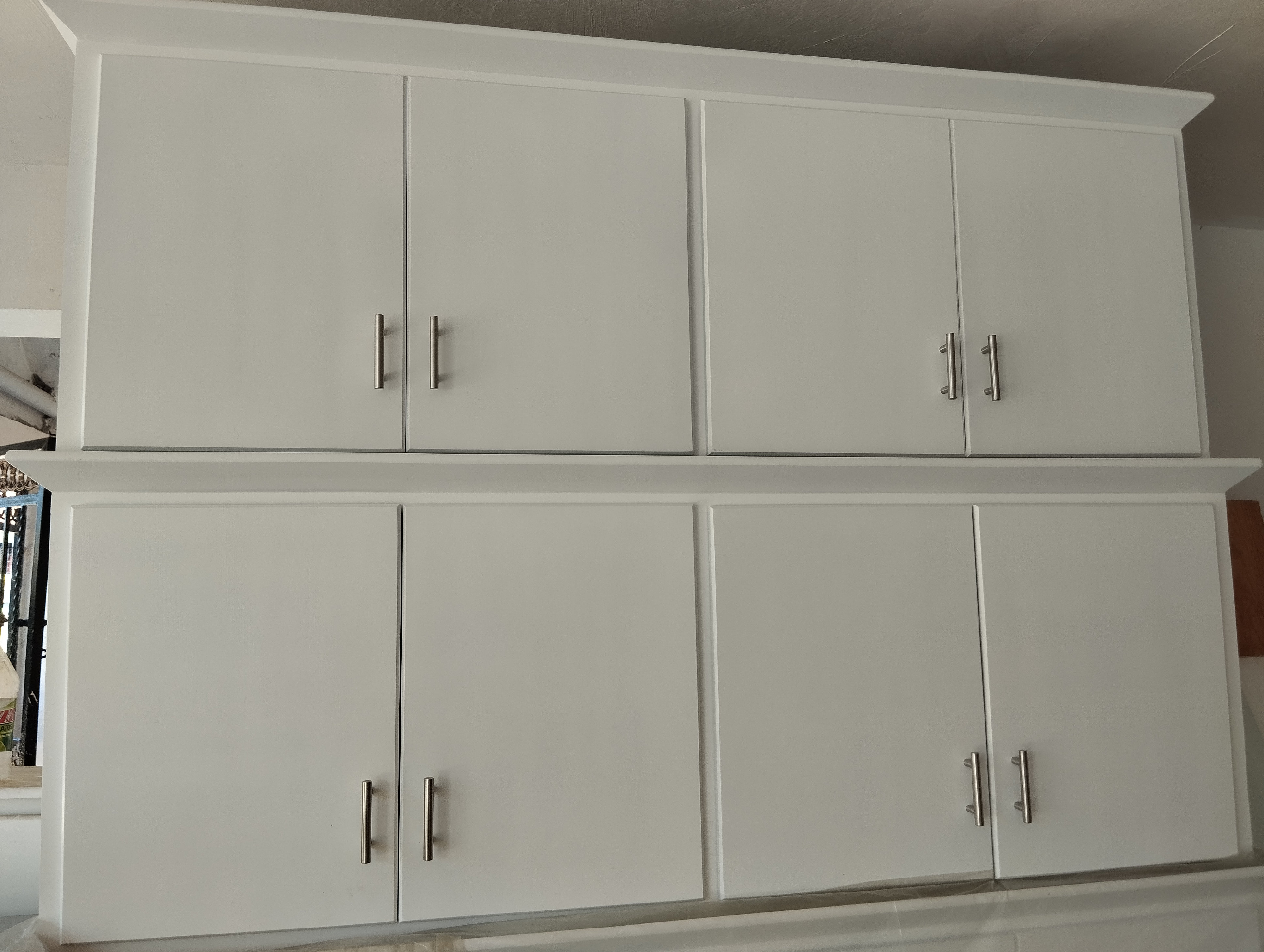 muebles y colchones - Gabinetes modernos blanco 