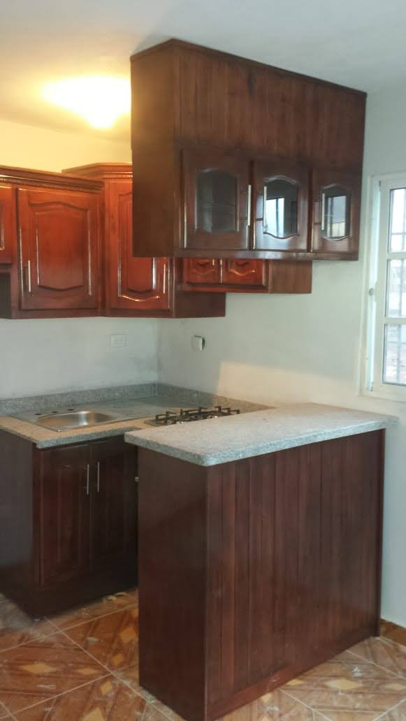 muebles y colchones - Cocina pequeña coqueta 