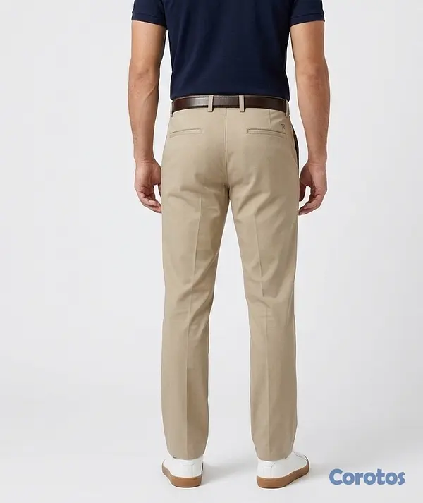 ropa para hombre - Pantalón Haggar® Original | Corte: Straight Fit  2