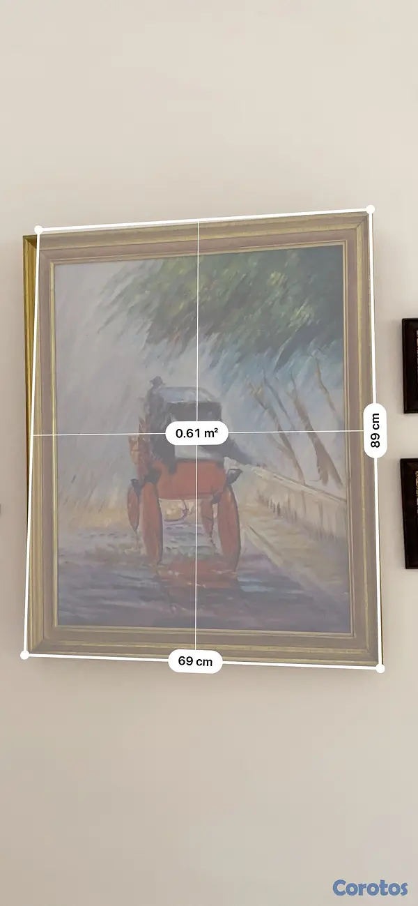 decoración y accesorios - cuadros antiguos de pintores conocidos del país  5