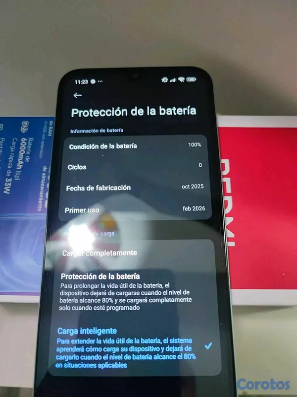 celulares y tabletas - disponible cel REDMI15c 256GB y 8GB memoria ram precio 8500 negociable  2
