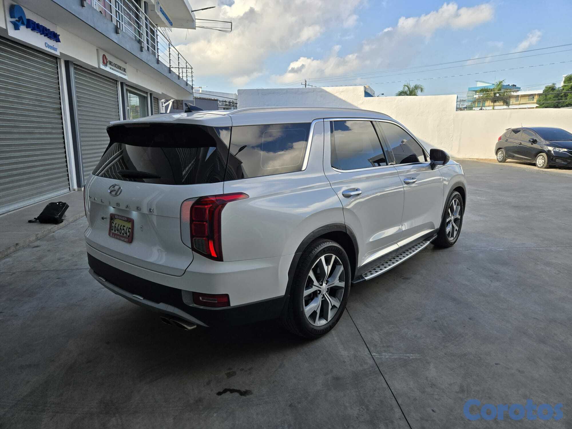 jeepetas y camionetas - HYUNDAI PALISADE 2019 BLANCA GASOLINA 5