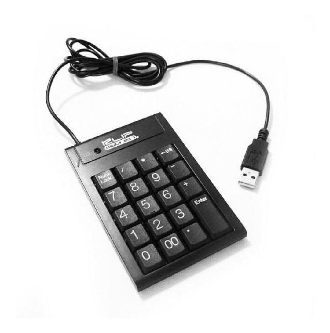computadoras y laptops - TECLADO NUMERICO KLIPX FULL-SIZE, 19-KEY STANDARD LAYOUT, 0