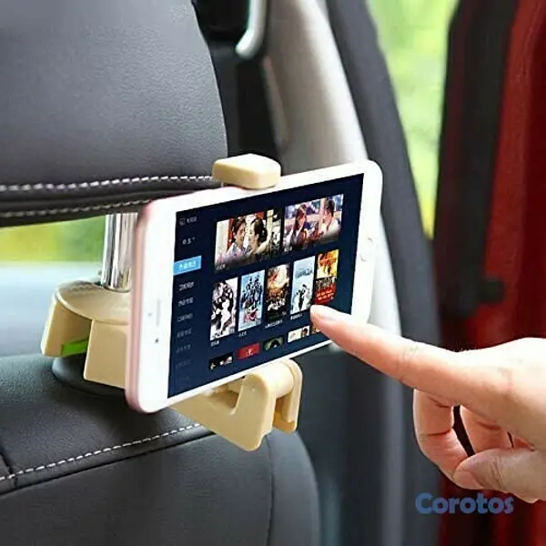 accesorios para electronica - Soporte de telefono para asiento trasero 10
