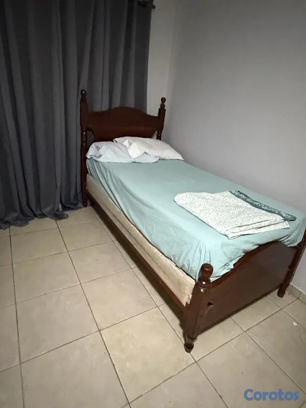 muebles y colchones - Cama Caoba 2