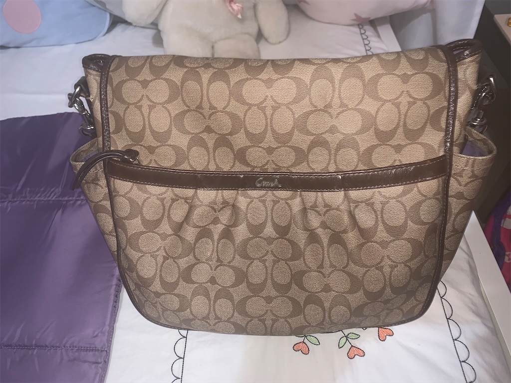 accesorios - Pañalera Coach en excelentes condiciones 7