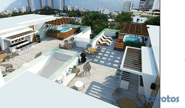 apartamentos - 7mo Nivel, Apto D7, Torre en Construcción, Los Cac 3