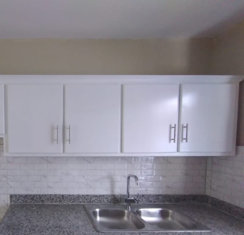 muebles y colchones - Gabinetes modernos blanco  1