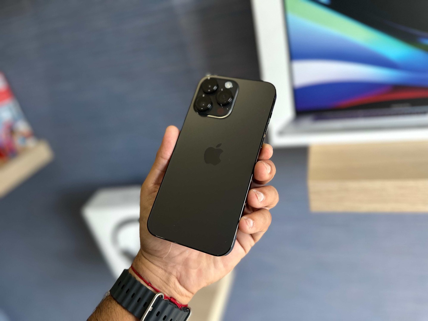 celulares y tabletas - iPhone 14 Pro Max 256GB Space Black, E-Sim Como Nuevo RD$ 46,500 NEG 0