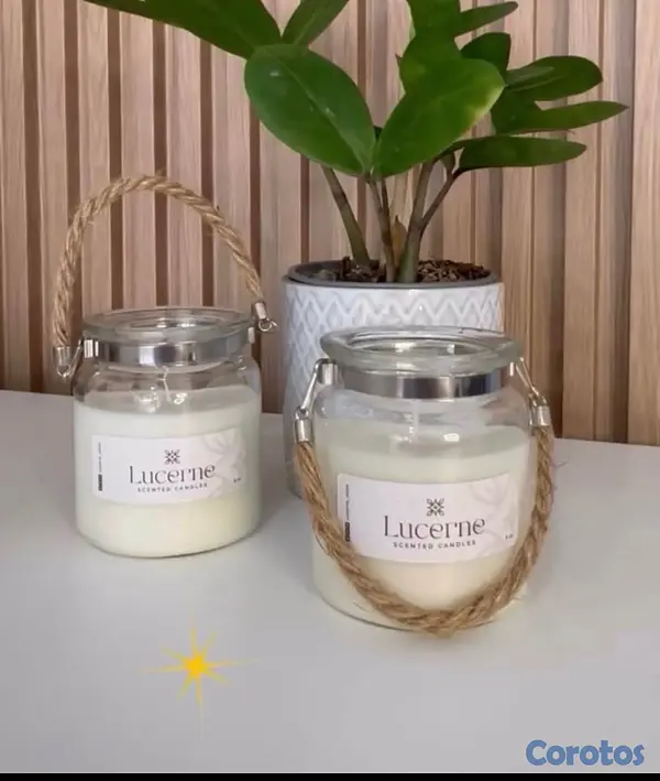 decoración y accesorios - Velones artesanales con esencia  7