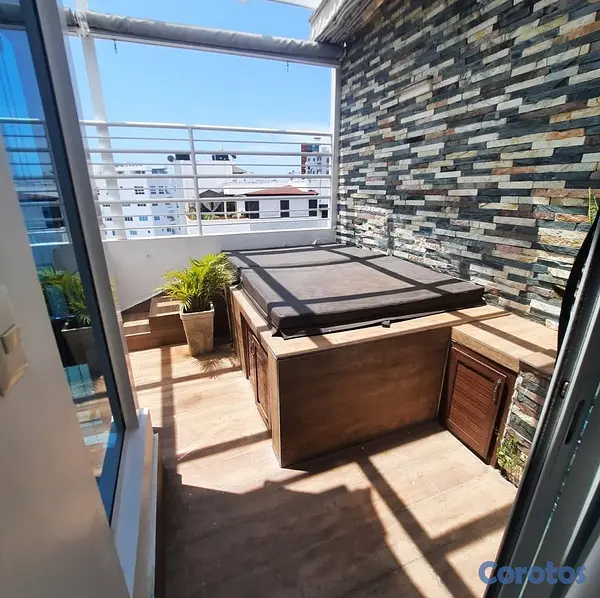 penthouses - Se alquila PH amueblado en El Vergel 7