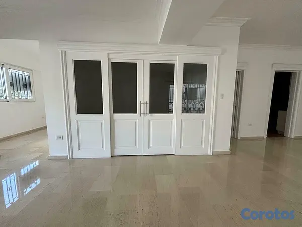 apartamentos - Rento apartamento sin amueblar en Naco Torre Clásica bien cuidada 3