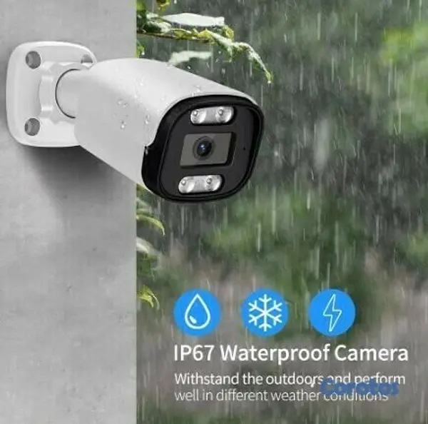 camaras y audio - kit de 8 camara de seguridad jnice color vu vision nocturna a color 2