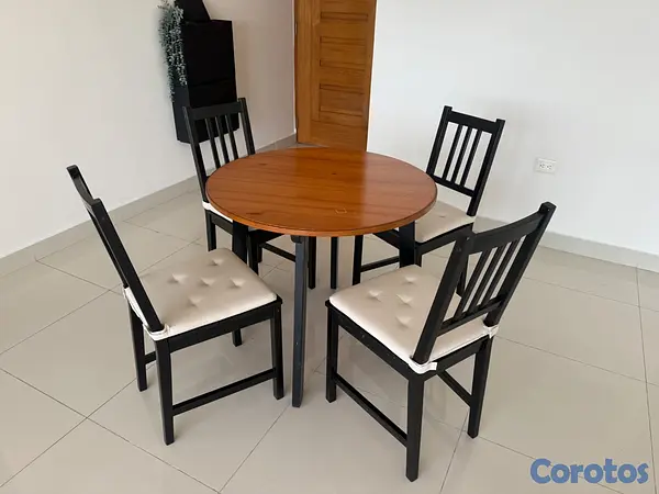 muebles y colchones - Comedor IKEA 4 Sillas 4