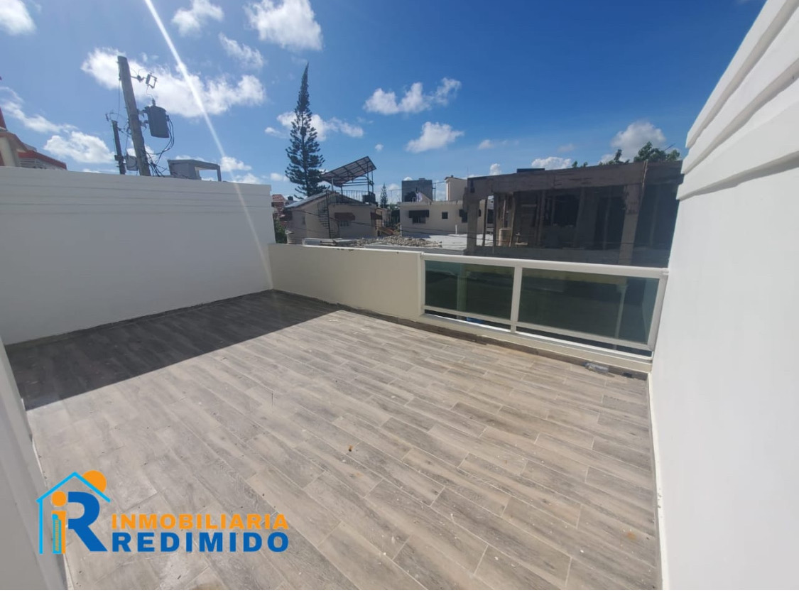 apartamentos - Apartamento con terraza en Sto Dgo Este en la autopista de san Isidro  2