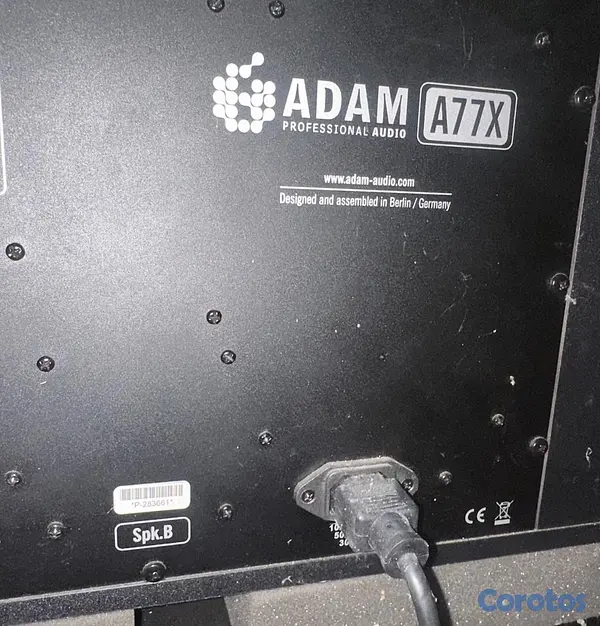 otros electronicos - Monitores ADAM A77X (Pareja) de oportunidad! (NEGOCIABLE) 10