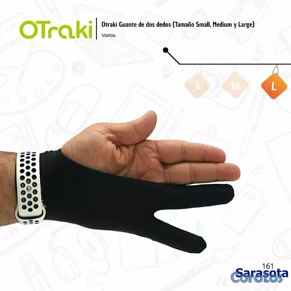 accesorios para electronica - Otraki Guante dos dedos (L) 21.5cm 2