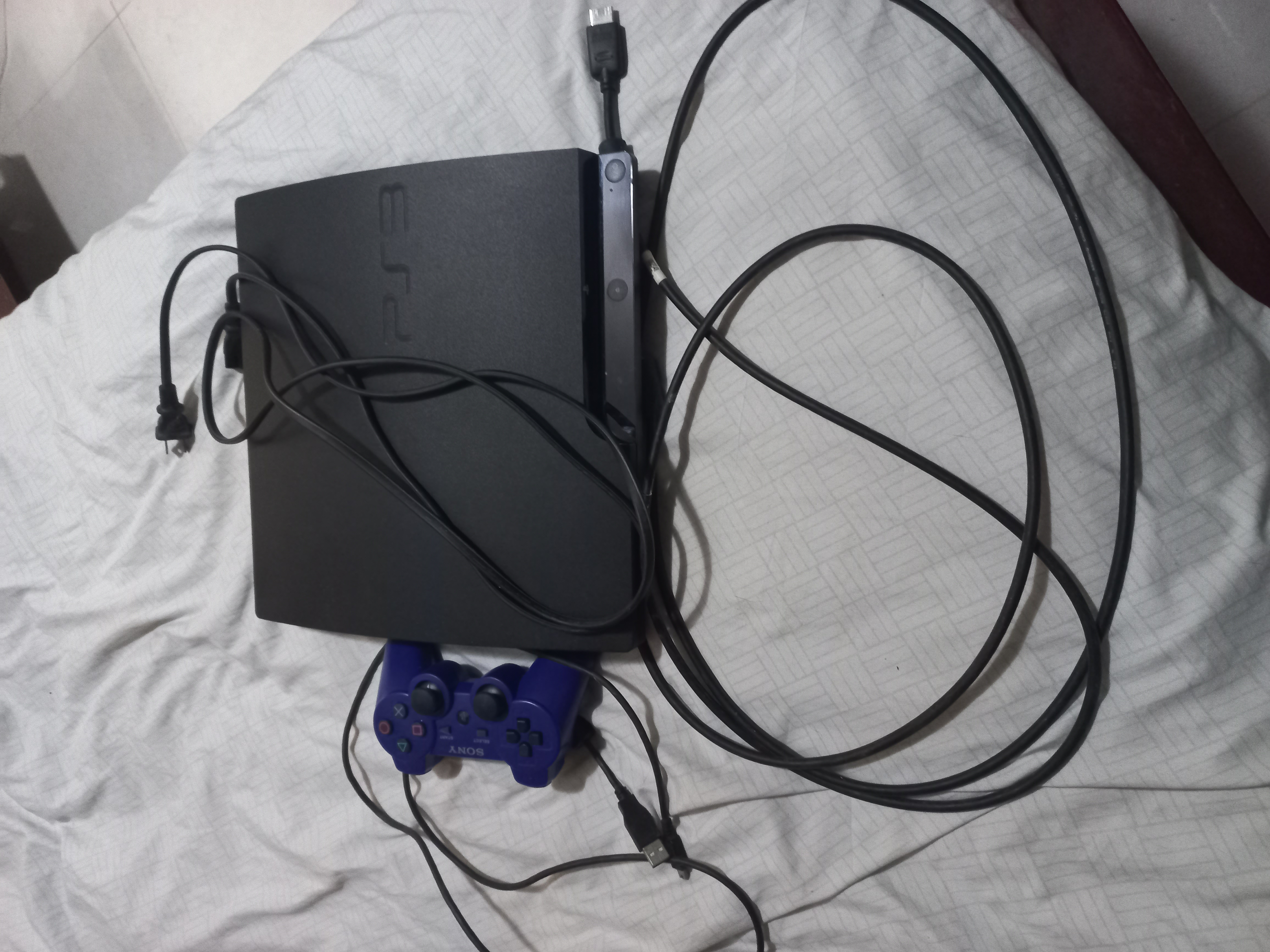 consolas y videojuegos - Vendo PS3 Slim 160gb 0