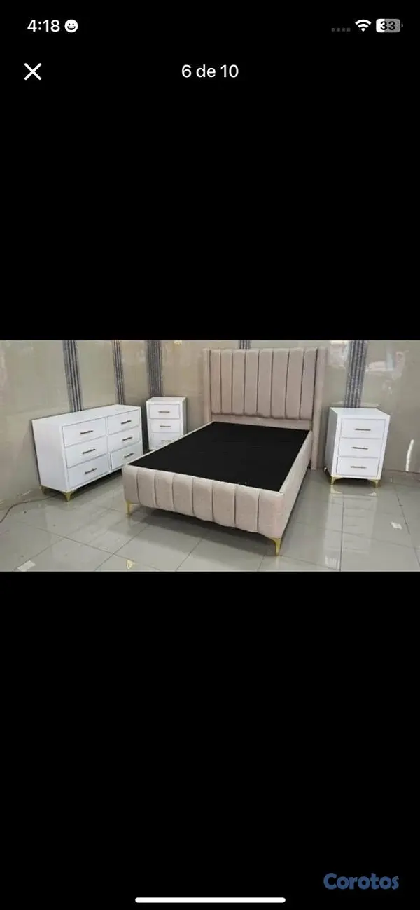 muebles y colchones - el juego completo en un súper precio 🏆  2