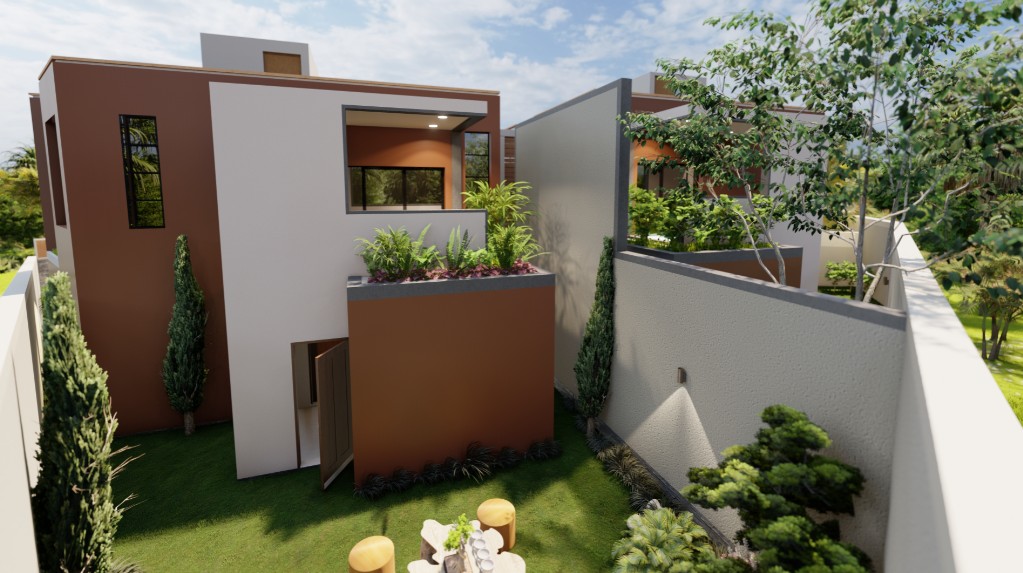 casas - Venta de Casa en Residencial Cerrado en Altos de Arroyo Hondo. 2