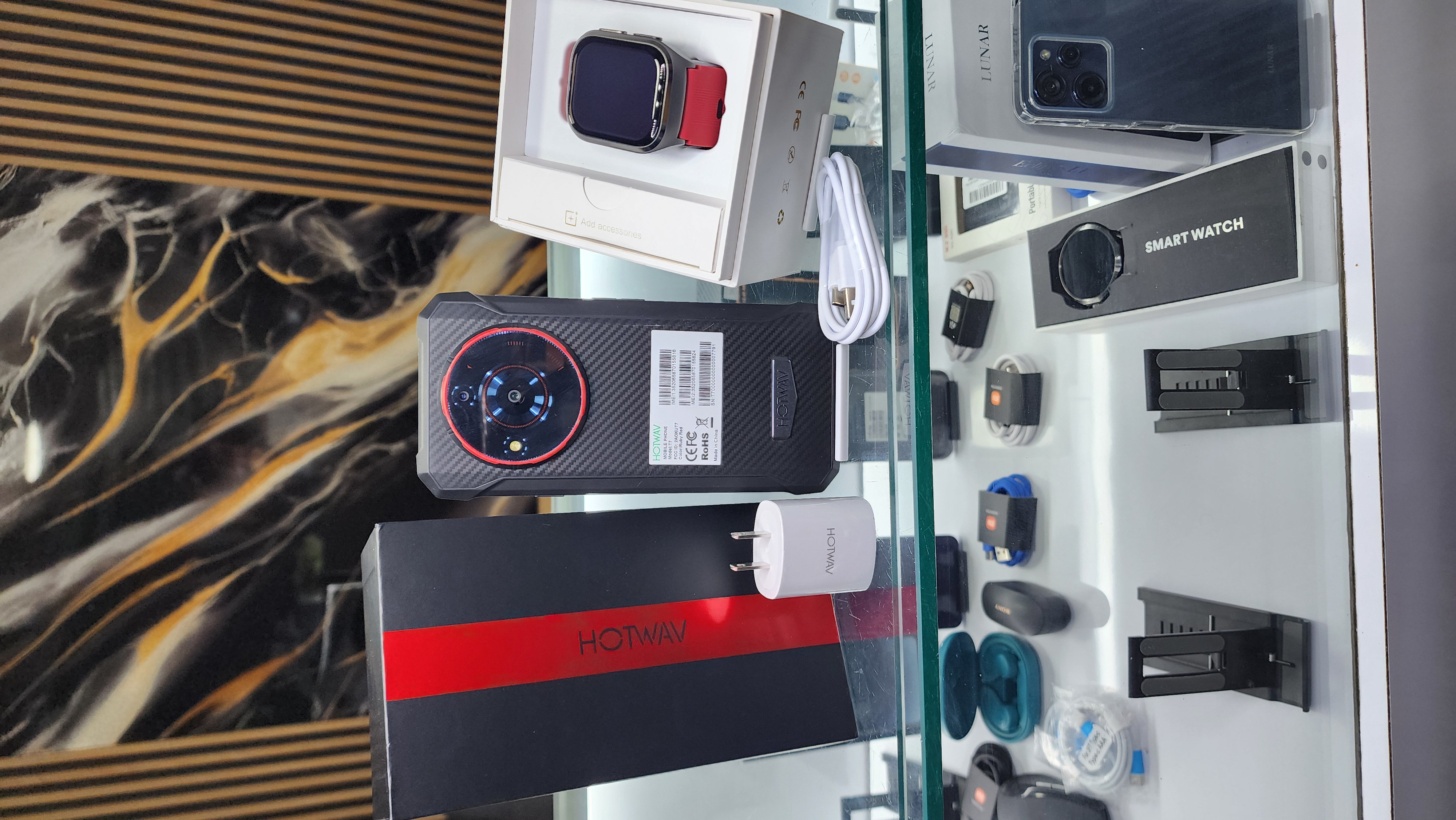 celulares y tabletas - 💪 HOTWAV T7 | 128GB + 8GB RAM | Batería 6500 Resistente + Smartwatch de Regalo
