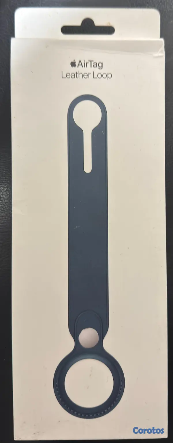 accesorios para electronica - Correa de cuero para Apple AirTag 2