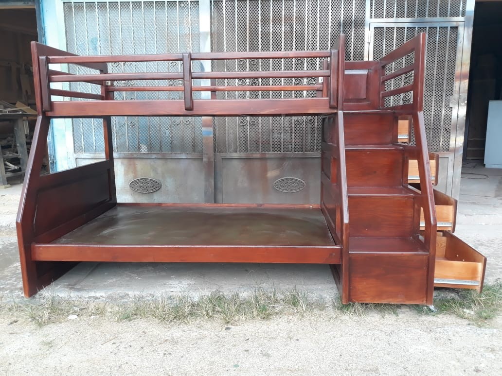 cocina - Camarote en madera de dos niveles  1