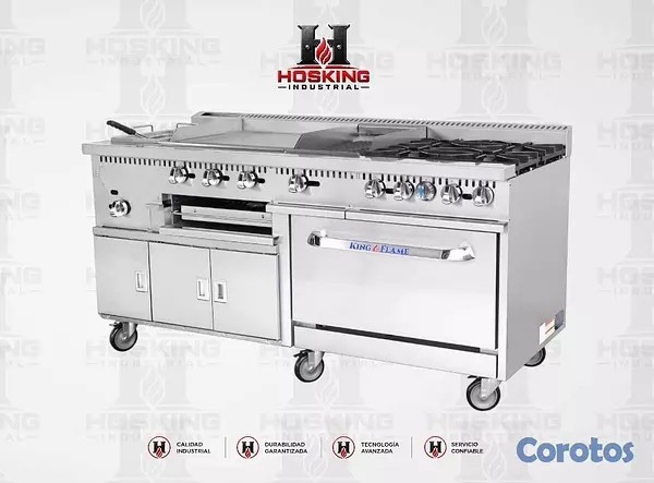 equipos profesionales - King Flame, Mueble Multiuso Industrial 3