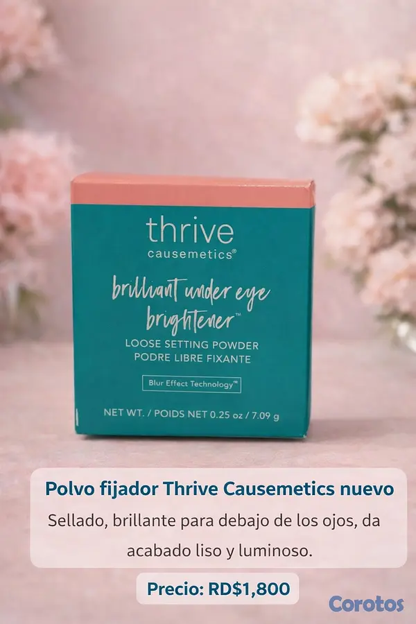 salud y belleza - combo de maquillaje marca THRIVE 3