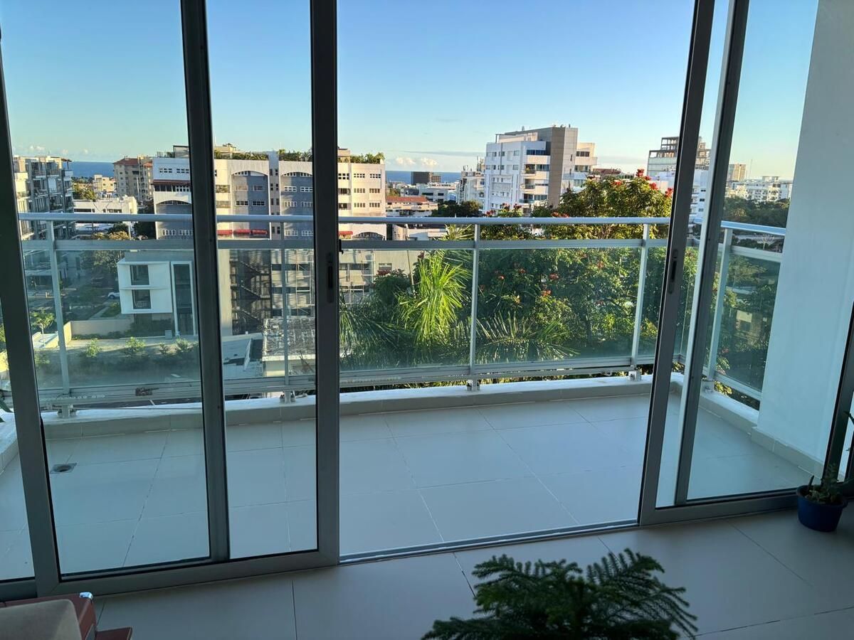 apartamentos - Apartamento en Gazcue Vista al mar de 2 hab 3