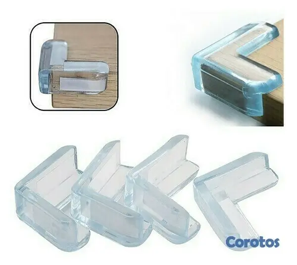 decoración y accesorios - Esquineros de silicona, protector para mesa y vidrio. 5