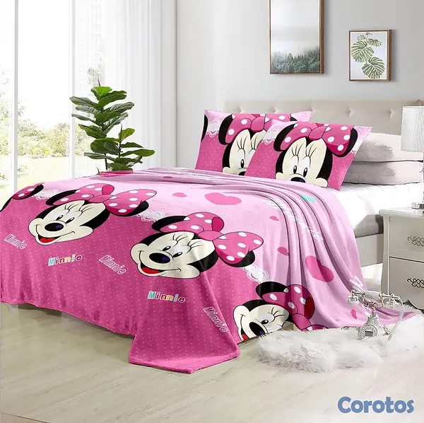 muebles y colchones - juego de frisas suave 3 piezas para cama de 60 11