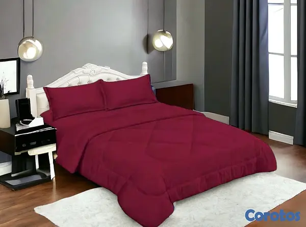 muebles y colchones - juego de colcha 3 pieza para cama de 60  8