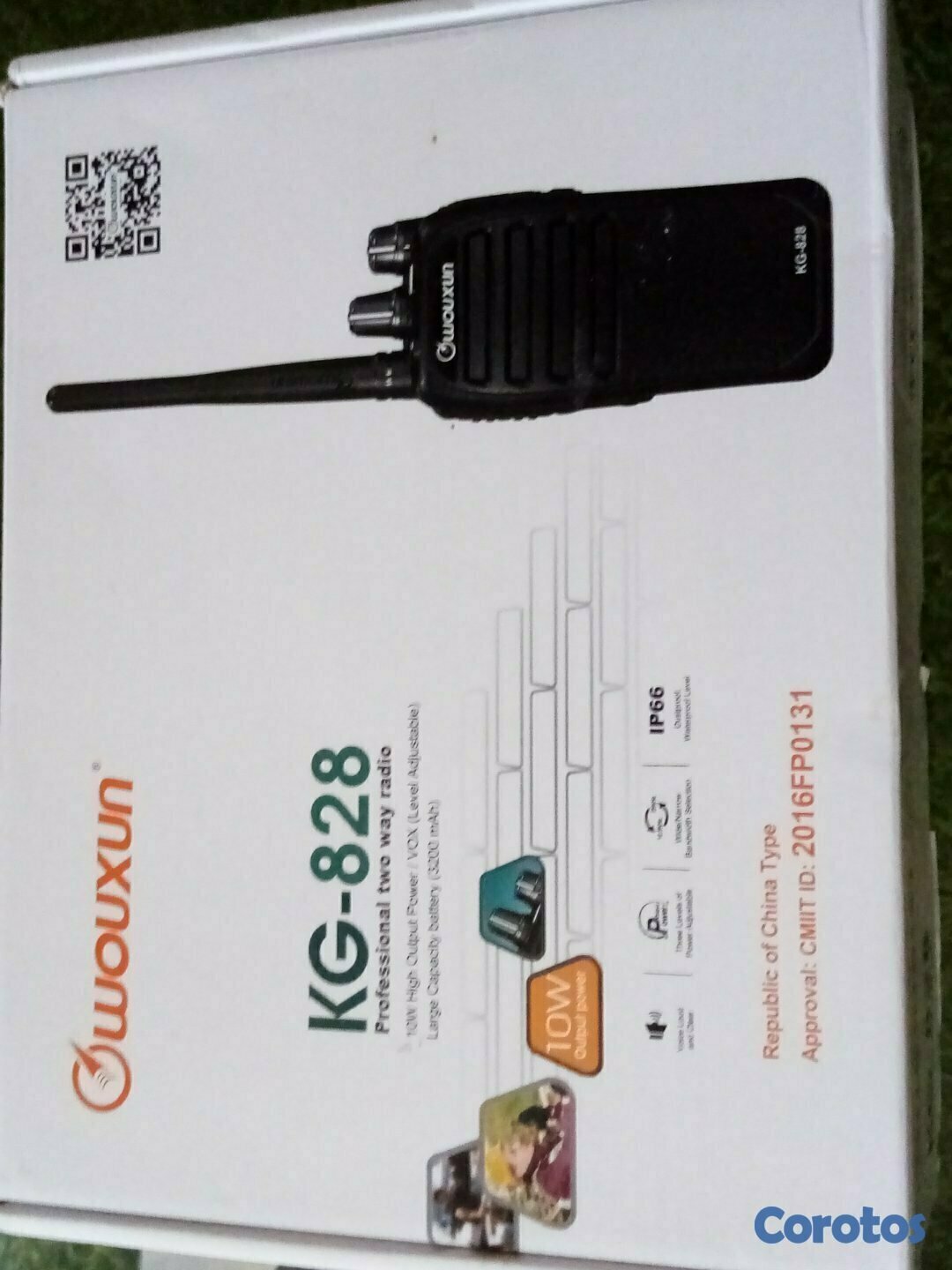 otros electronicos - Radio de comunicación marca WOUXUN KG-828 2